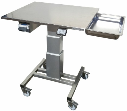 Rustfrit arbejdsbord til f�devareindustri, stork�kkener og laboratorier mm